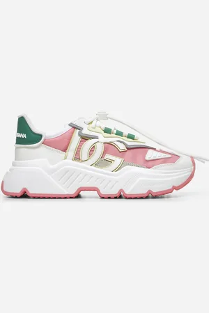 Dolce & Gabbana Sneakers Daymaster bianche con patch DG