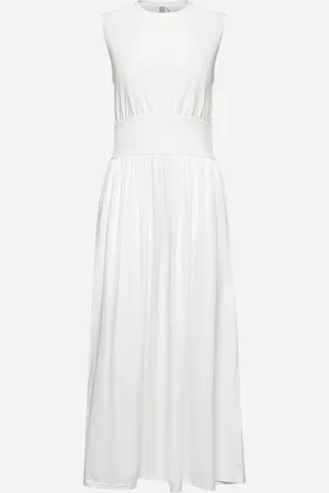Totême Abito tee smanicato in jersey bianco