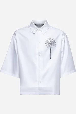 Jacquemus Camicia La camicia Aloe bianca