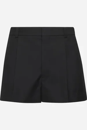 Gucci Shorts in twill di lana nero