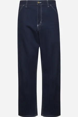 Carhartt Jeans Single Knee in denim Norco blu