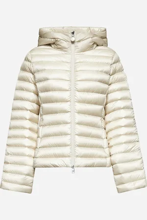 Moncler Piumino corto con cappuccio Ige avorio
