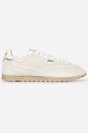 Autry Sneakers Windspin in camoscio avorio