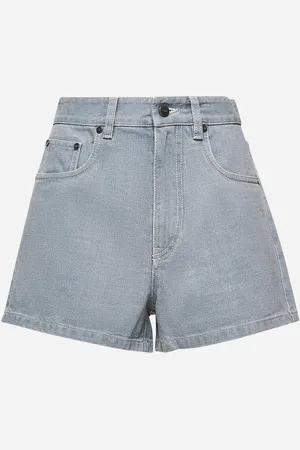 Fendi Shorts in denim azzurro