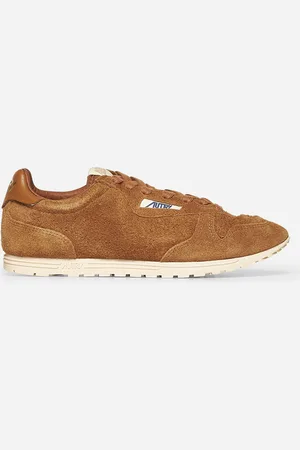 Autry Sneakers Windspin in camoscio marrone