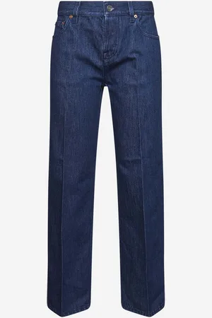 Gucci Jeans dritti in denim blu