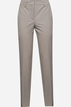 BLANCA Pantaloni Pelias in cady tortora