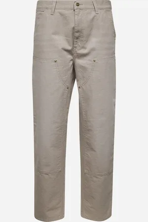 Carhartt Pantaloni Double Knee in tela Dearborn beige