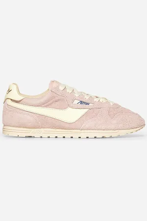 Autry Sneakers Windspin in camoscio rosa