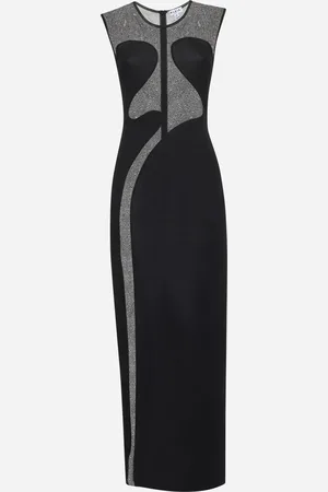 Alaïa Abito sagomato body conscious nero