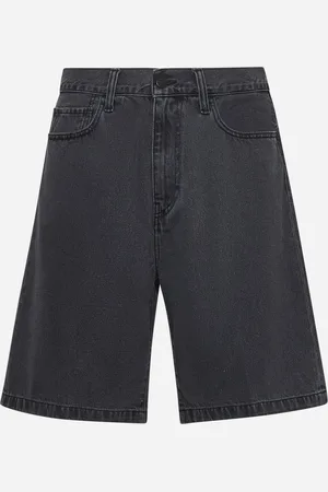 Carhartt Shorts Landon in denim nero