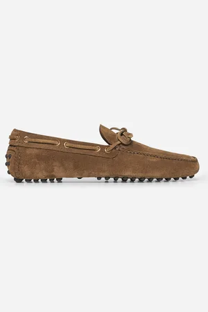 CAR SHOE Mocassini in pelle scamosciata marrone