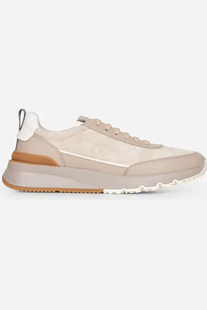 Brunello Cucinelli Runners in camoscio lavato beige