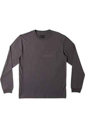 Dcshoes DC 1994 - Maglietta con Taschino a Maniche Lunghe da Uomo