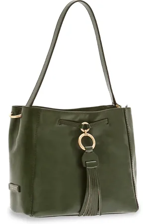 The Bridge Hobo Bag Verde Inglese/oro 0411204N.X0