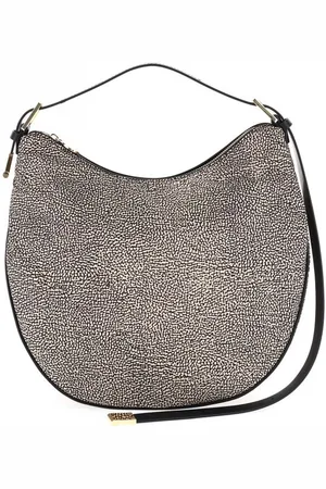 Borbonese Shoulder Bag Large Op Nylon Op Natural 934116X99X11