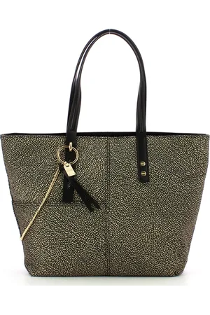 Borbonese 924477AH1X11 - Borsa a spalla Etoile Large con catena OP Naturale