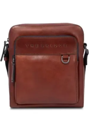 The Bridge 053413EX.1A CROSSBODY DAMIANO MARRONE TB/RUT.SC OPACO
