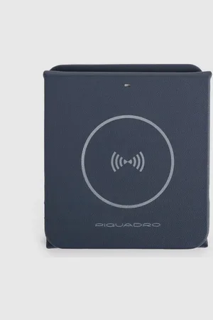 Piquadro Base Di Ricarica Wireless Per Smartphone Grigio