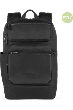 Piquadro Zaino Porta Computer In Pelle E Tessuto CA5316S115/N