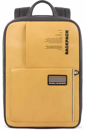 Piquadro Zaino Porta Computer E Porta Ipad Giallo CA5144W106/G