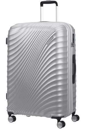 American Tourister Jetglam Trolley (4 Ruote) 77Cm Metallic Silver grande 122818-1546 71G25003