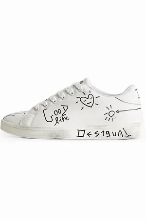 Desigual Sneaker messaggi pennarello
