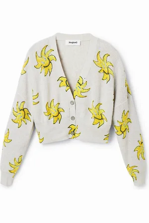 Desigual Cardigan corto maglia sole
