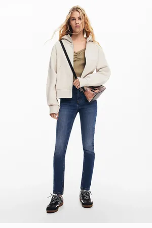 Desigual Jeans dritti con tasche lisce