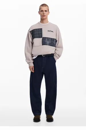 Desigual Jeans con cuciture a zigzag