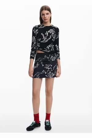 Desigual Minigonna con lettering