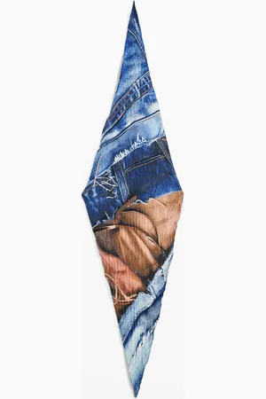 Desigual Foulard ispirazione denim