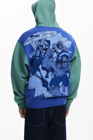 Desigual Felpa Marvelâ"¢ con cerniera