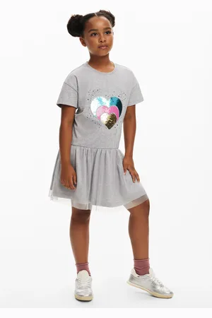 Desigual Abito corto a cuore