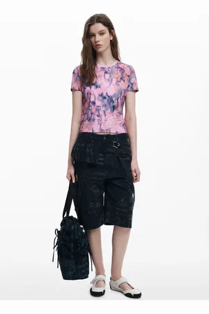 Desigual Maglietta floreale Collina Strada