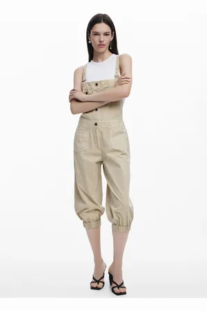 Desigual Salopette di jeans rimovibile
