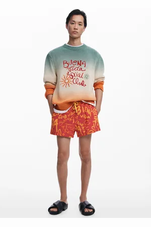 Desigual Costume da bagno con lettering