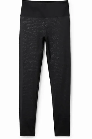 Desigual Leggings sportivi logo