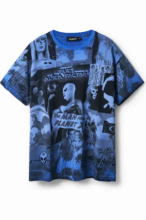 Desigual T-shirt collage aliens