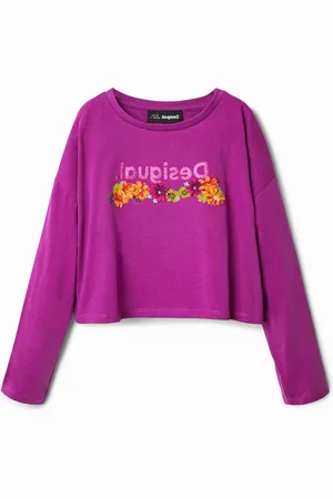 Desigual T-shirt corta a fiori