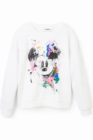 Desigual Felpa schizzi Mickey Mouse
