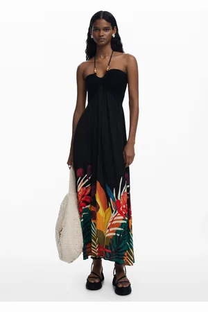 Desigual Abito lungo tropicale