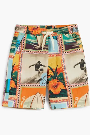 Desigual Bermuda cartoline tropicali