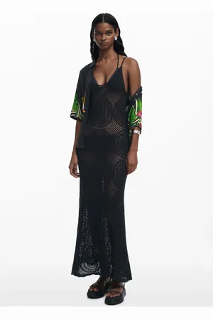 Desigual Abito a bretelle all