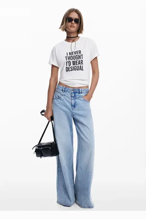 Desigual Maglietta "I NEVER THOUGHT"