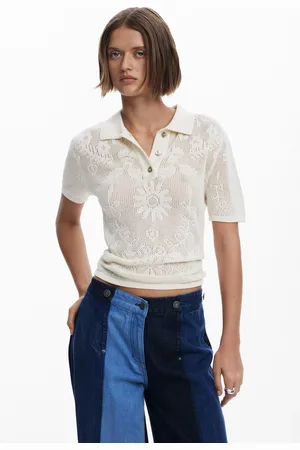 Desigual Polo traforato