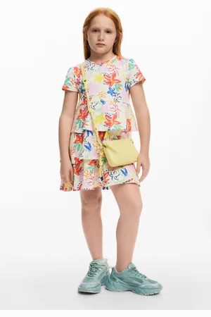 Desigual Abito stampato con volant