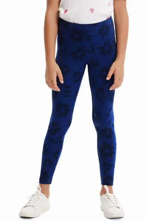 Desigual Leggings lunghi fiori