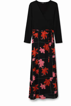 Desigual Abito midi portafoglio floreale