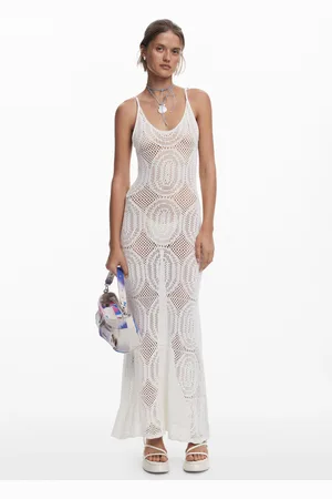 Desigual Abito a bretelle all